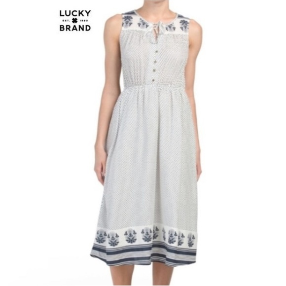 Lucky Brand Dresses & Skirts - NWT LuckyBrand Polka Dot Dress